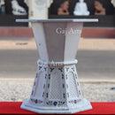 MARBLE INLAY STAND 20”