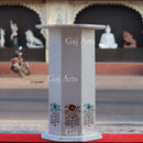 MARBLE INLAY STAND 29”