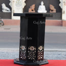 MARBLE INLAY STAND 18”