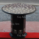 MARBLE INLAY STAND 29”