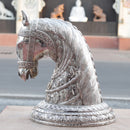 Horse Head Statue 18”